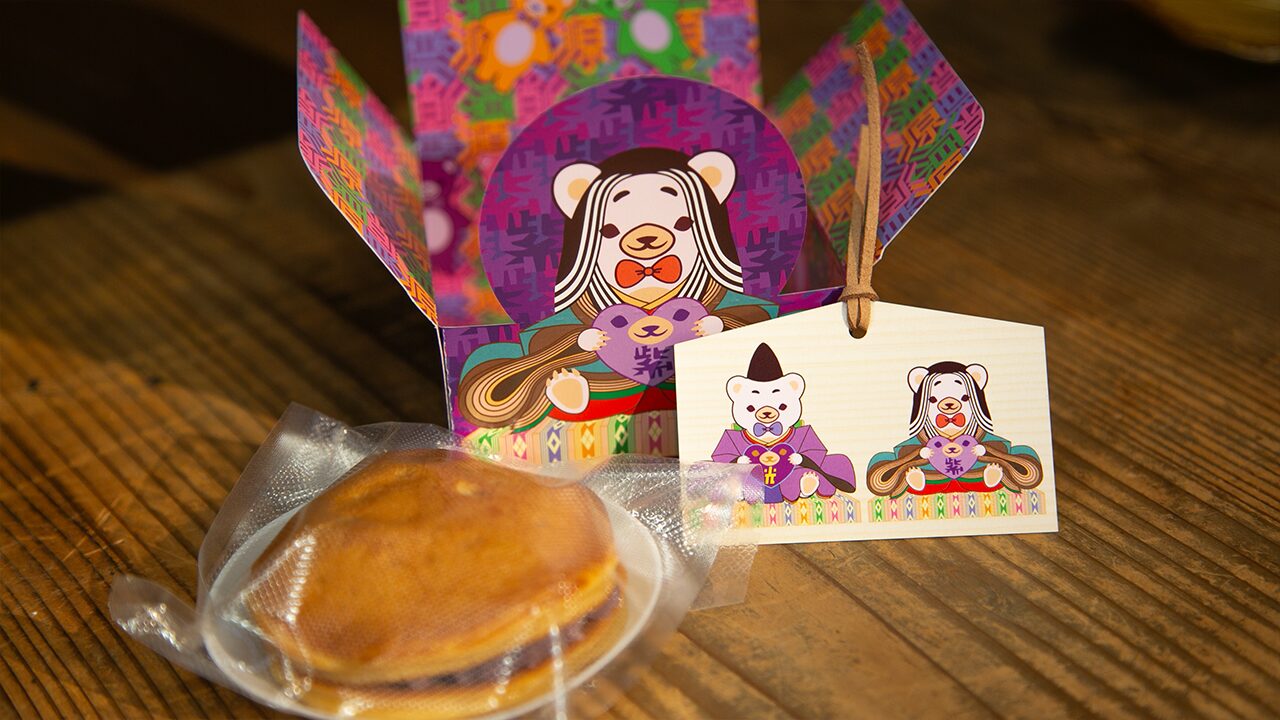 京都深村_パッケージとどら焼き