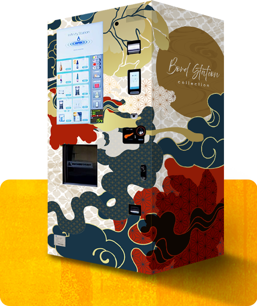 冷蔵型IoT自販機